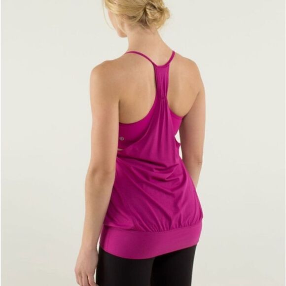 Lululemon No Limits Tank Raspberry Size 4 - Picture 4 of 9